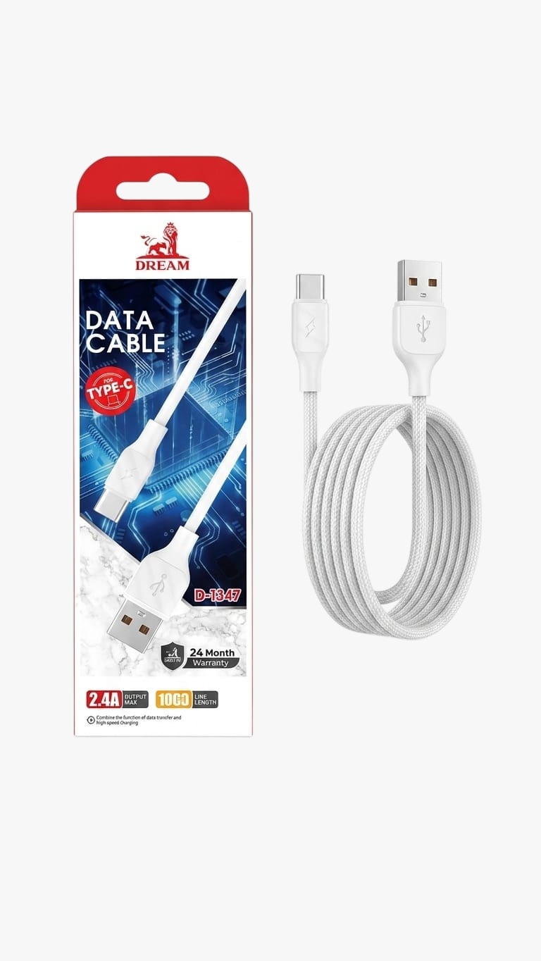 CABLE DREAM TYPE-C D-1347 2.4A
