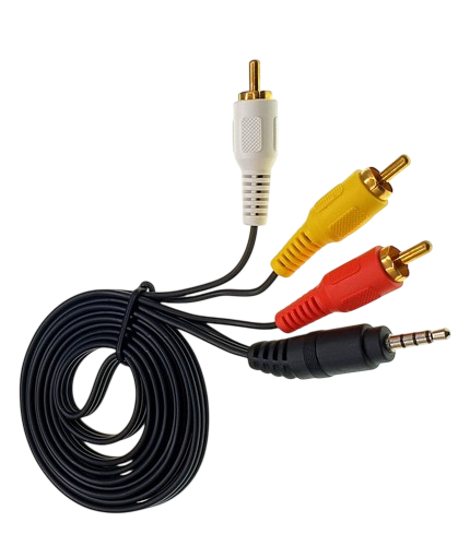 CABLE AUDIO 3X1 1.5M