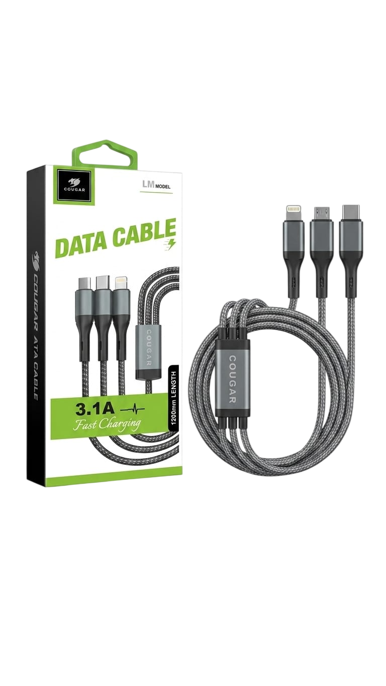 CABLE COUGAR LM 3X1 3.1A