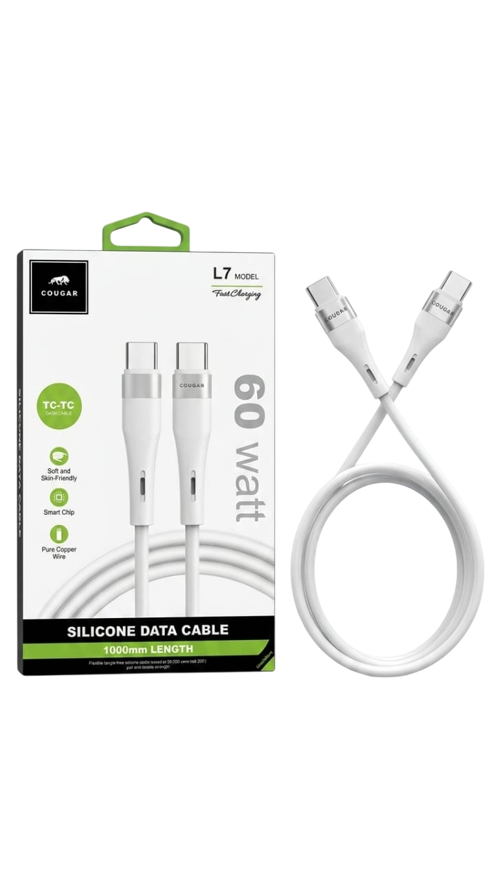 CABLE COUGAR L7 TYPE-C TO TYPE-C 60W