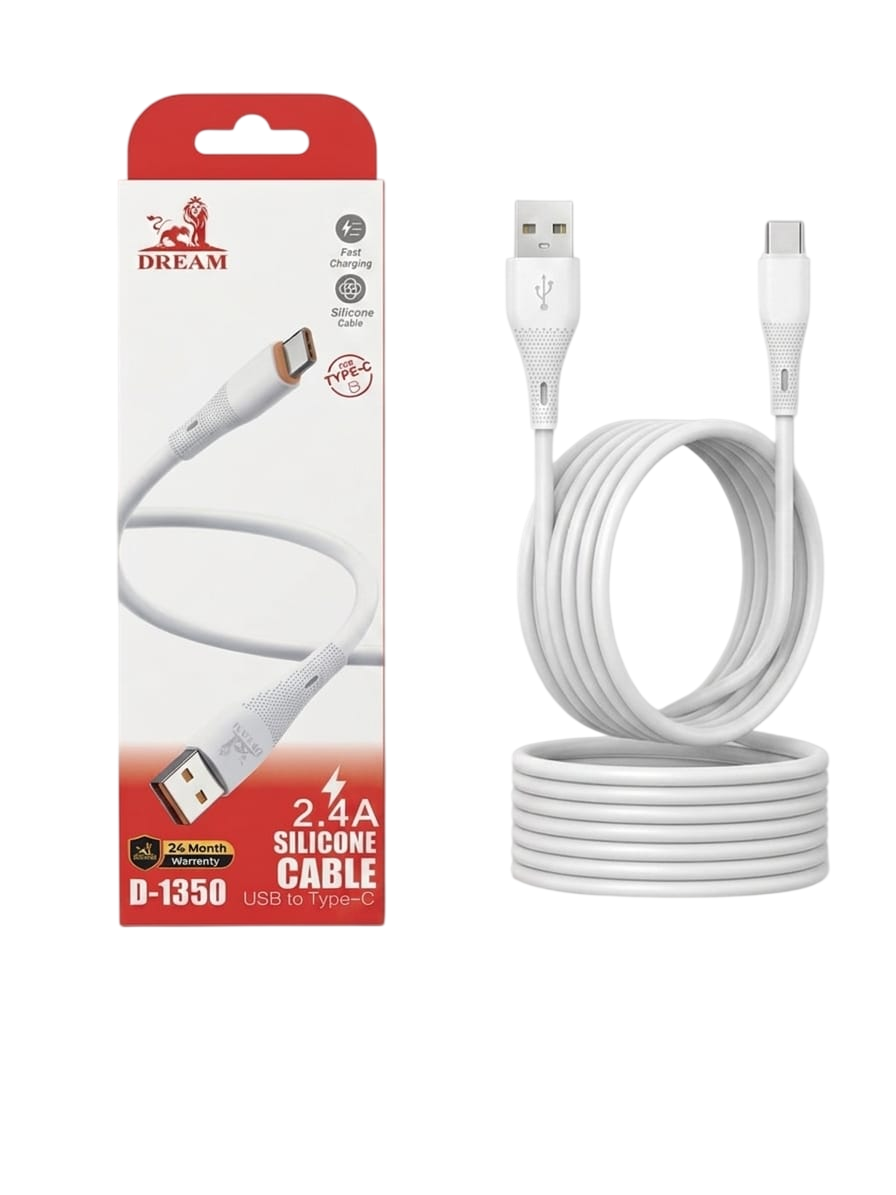 CABLE DREAM TYPE-C D-1350 2.4A