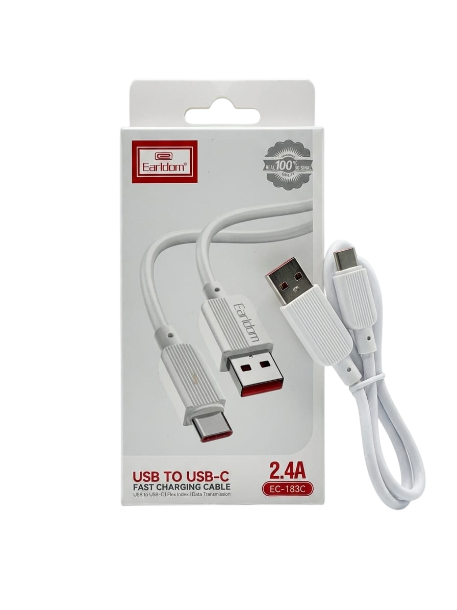 CABLE EARLDOM TYPE-C  EC-183C 2.4A