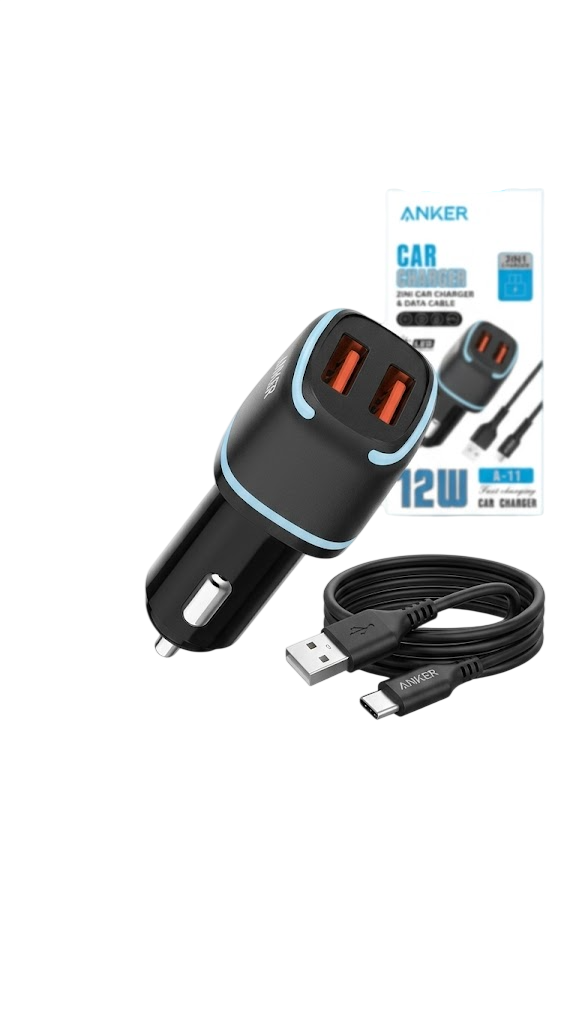CHARGER CAR ANKER A-11 TYPE-C 12W