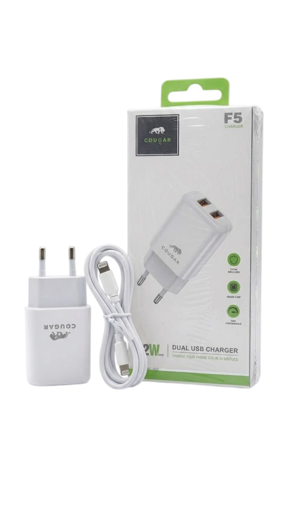 CHARGER COUGAR F5 IPHONE 12W