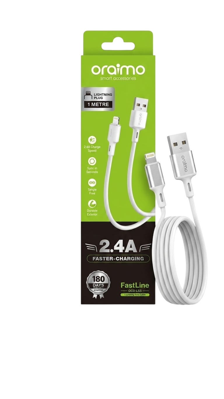 CABLE ORAIMO LIGHTNING FAST LINE (OCD-L53) 2.4A