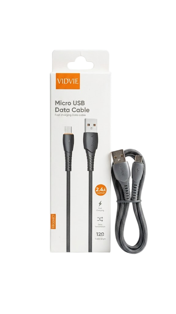 CABLE VIDVIE CB4008V MICRO 2.4A