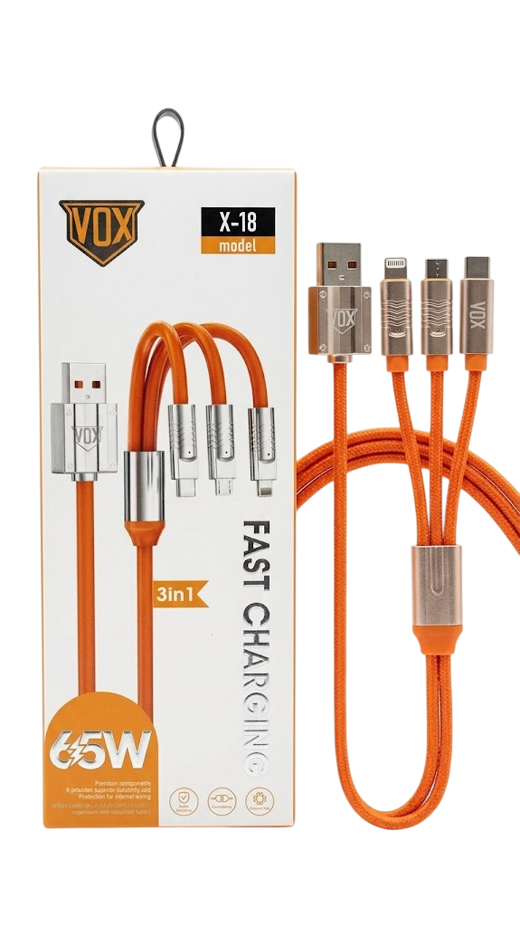 CABLE VOX X-18 3X1 65W
