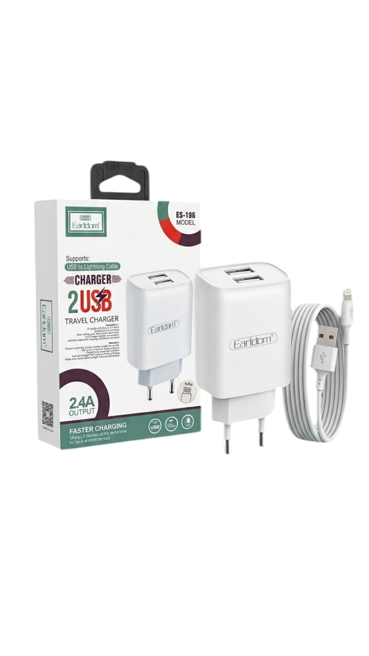 CHARGER EARLDOM ES-196 IPHONE 2.4A