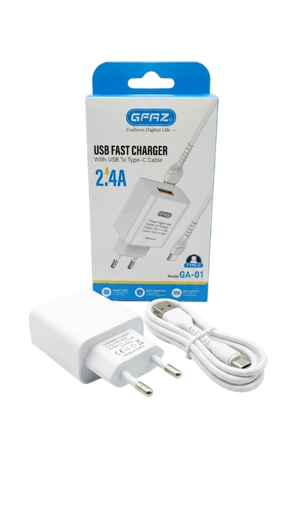 CHARGER GFAZ GA-01 TYPE-C 2.4A