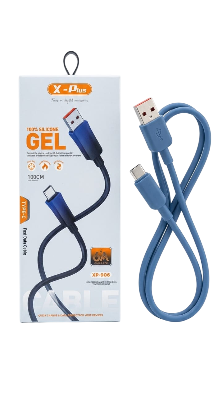 CABLE X-PLUS XP-906 TYPE-C 6A