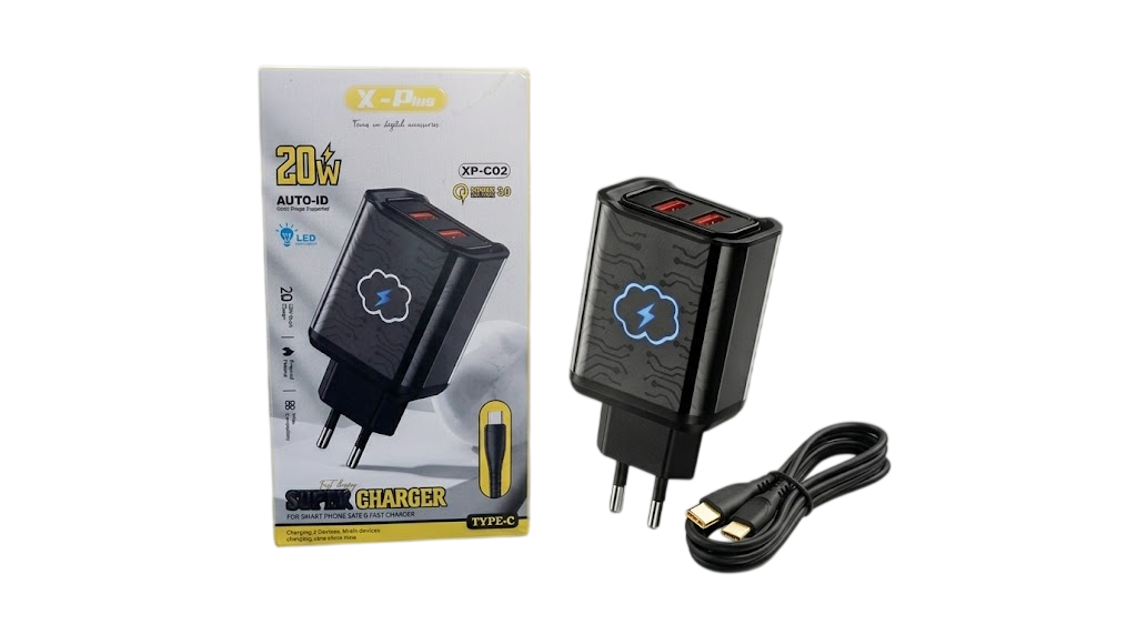 CHARGER X-PLUS XP-CO2 TYPEC 20W