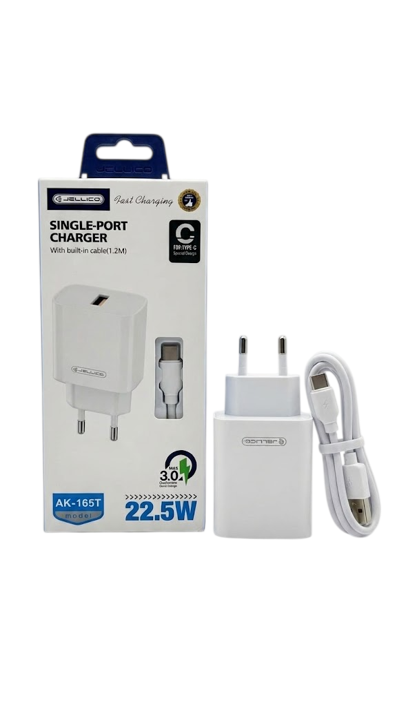 CHARGER JELLICO AK-165T TYPE-C 22.5W
