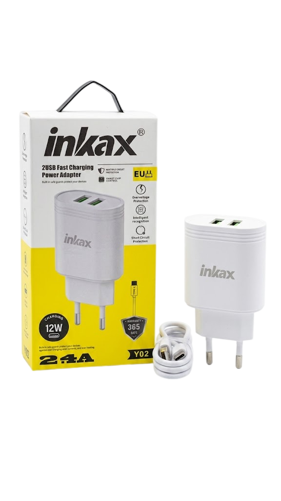 CHARGER INKAX Y02 TYPE-C 12W