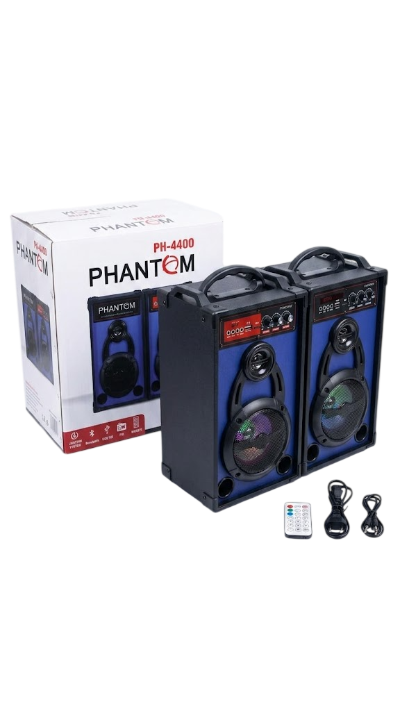 SUB BLUETOOTH WOOFER PHANTOM 4400  فردتين