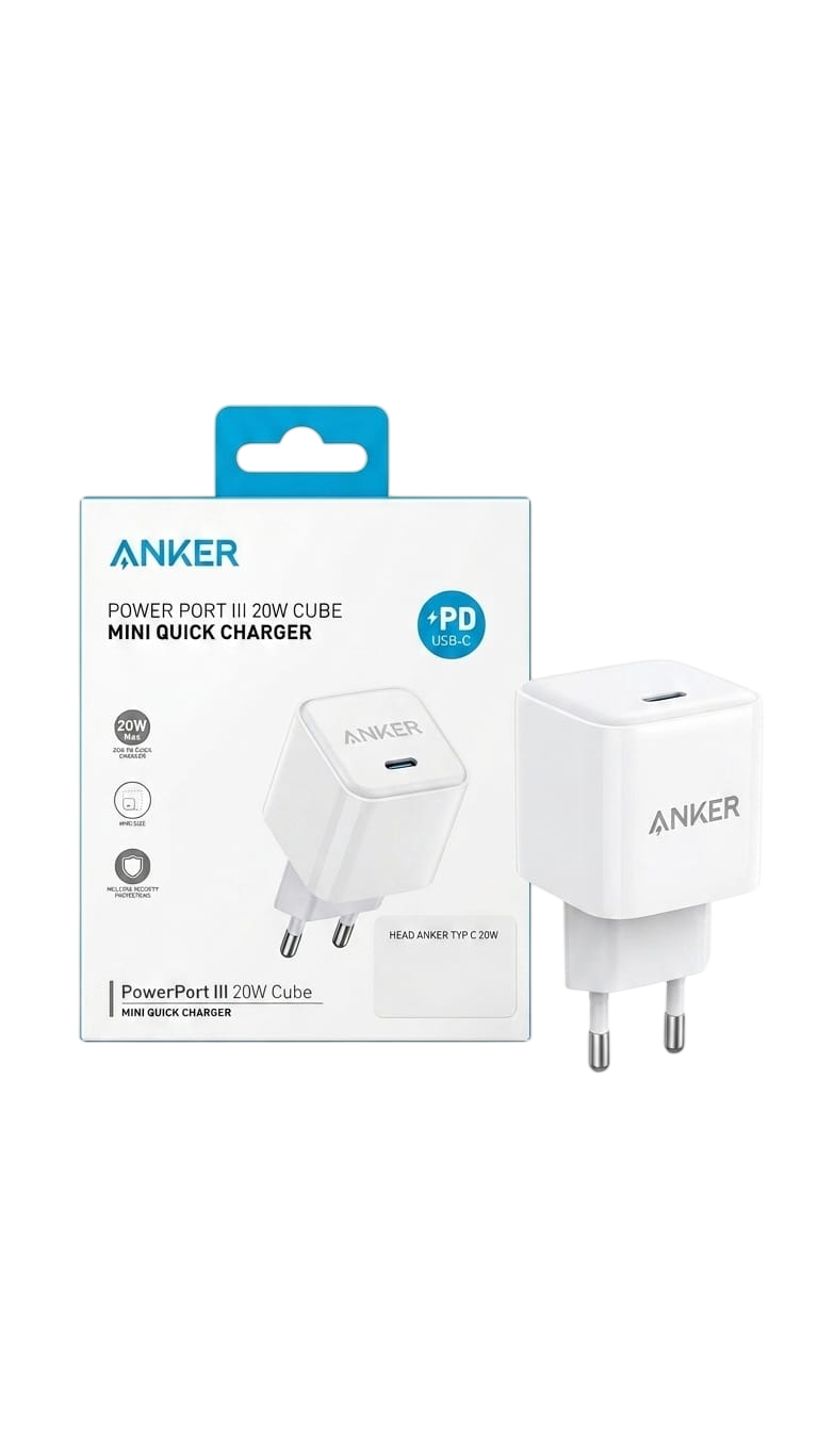 HEAD CHARGER ANKER TYPE-C 20W