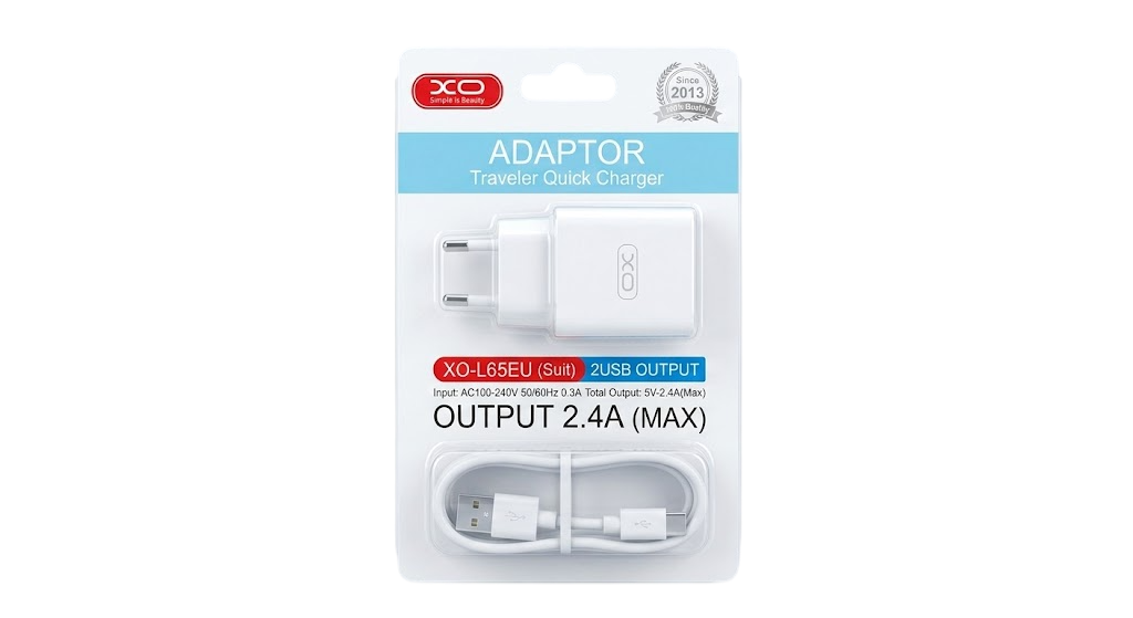 CHARGER XO OUTPUT TYPE-C 2.4A