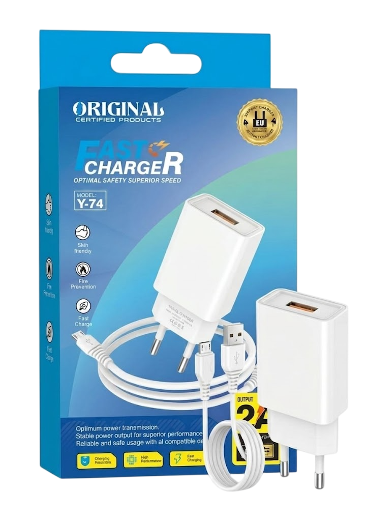 CHARGER ORIGINAL Y-74 MICRO 2A