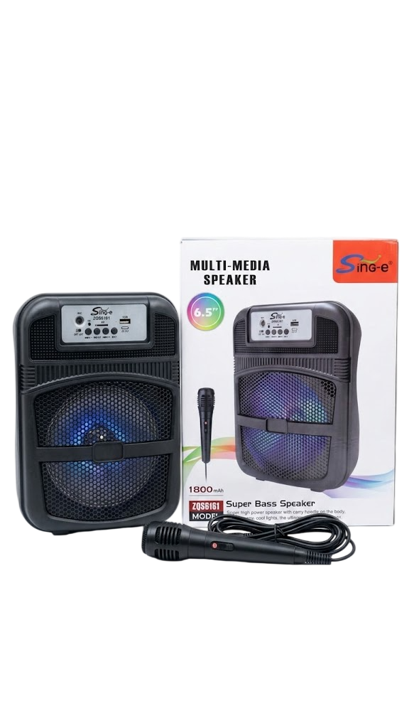 SPEAKER BLUETOOTH SING-E ZQS6161 / ZQS6159 / ZQS6160