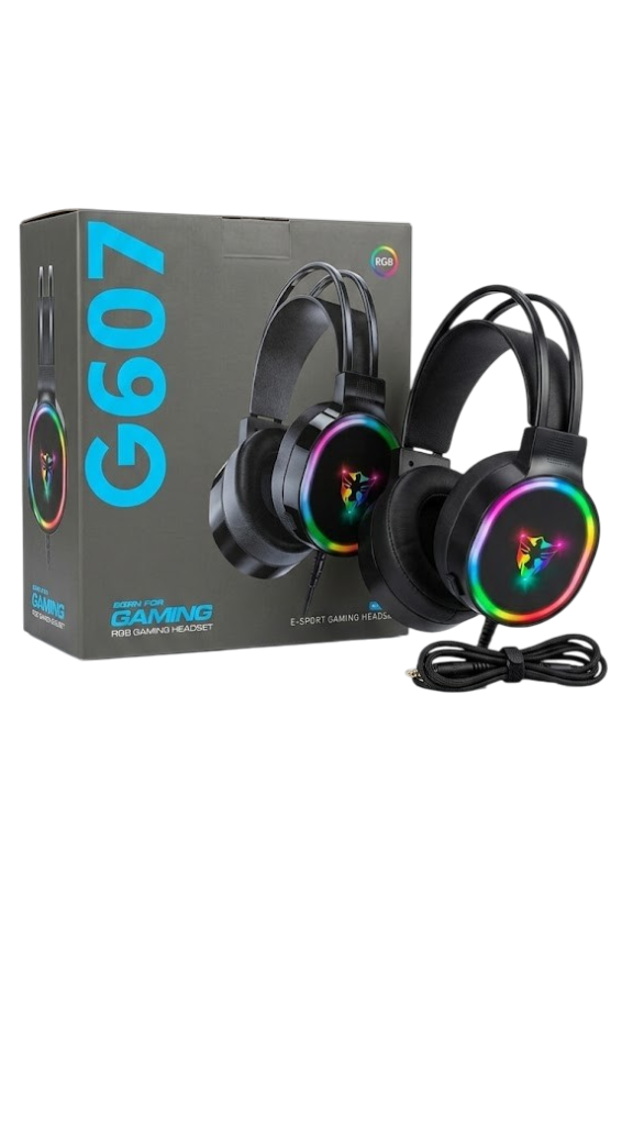 HEADPHONE RGB GAMING USB G607