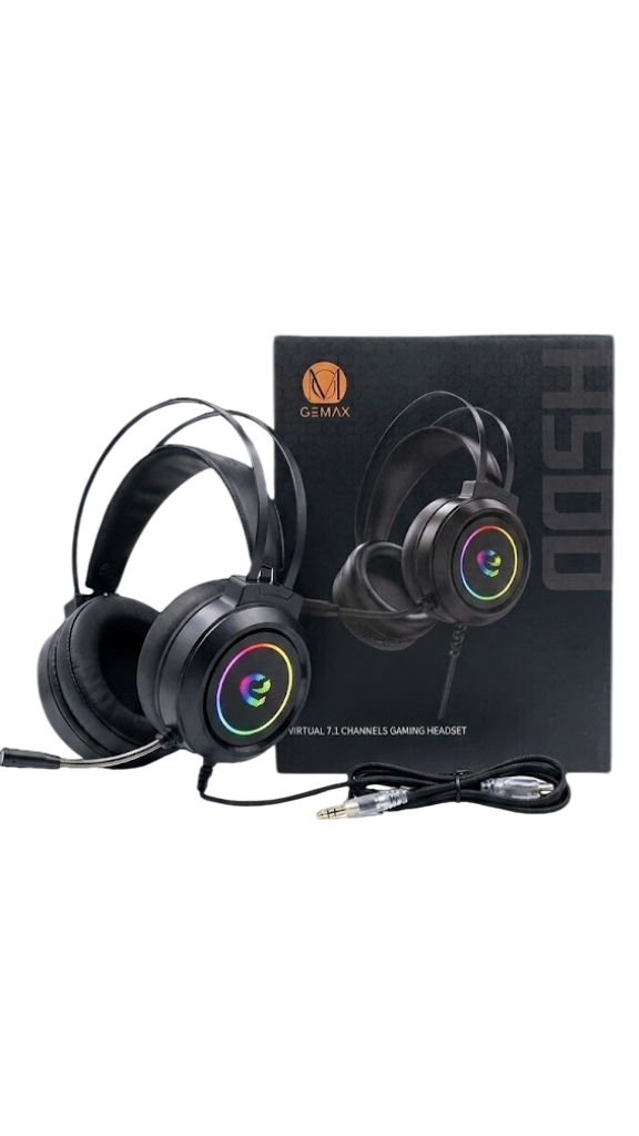 HEADPHONE GEMAX GAMING USB H500